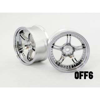 SSR Professor SPX WHEEL オフセット6(浅リム)クロームシルバー(2pcs) [WW-0106CS]]
