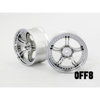 SSR Professor SPX WHEEL オフセット8(深リム)クロームシルバー(2pcs) [WW-0108CS]]