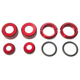 カラーチェンジダンパーシリンダーキット レッド ロング(シリンダー標準長+2mm) 2本入 [TP-260L]]