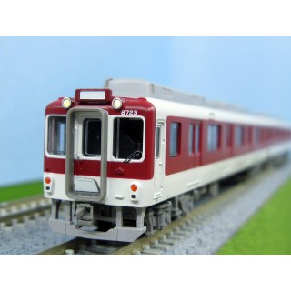 近鉄8000系 裾帯なし 座席グレー 4両セット [A1240]