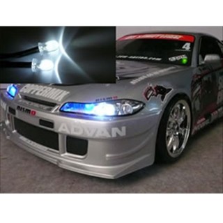 LEDライト φ5ブルーホワイト(タミヤライトユニット用) [SIU-105W]]