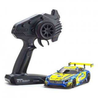 ミニッツRWDシリーズ レディセット メルセデス AMG GT3 No.5 24H Nurburgring ブルー/イエロー [32338BLY]]