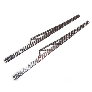 ビアンカ2.0用アッパーデッキ 2.5mm綾織りシルバーカーボン [KZF-UP-ASI2.5]]