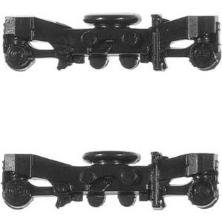 動力台車枠・床下機器セット A-17 TS1019+4036AM 黒 [8501]]