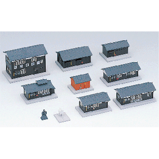 機関区施設セット(完成品) [23-233]]