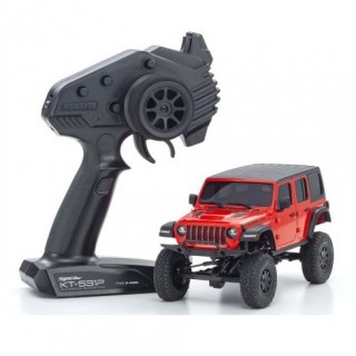 ミニッツ4×4シリーズ レディセット ジープ ラングラー アンリミテッド ルビコン ファイアークラッカーレッド [32521R]]