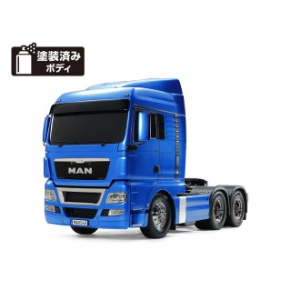 1/14RC MAN TGX 26.540 6x4 XLX(ライトメタリックブルー) フルオペレーションセット [56369]]
