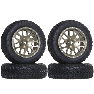 SPデュアル7スポークホイール MINI-Z4X4ジムニー用 GU [MINI-Z4X4-D7-GU]]