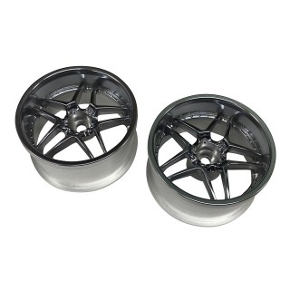 BLITZ BRW03 WHEEL 【deep face】オフセット8 マットクローム [EW-0208MC]