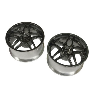 BLITZ BRW03 WHEEL オフセット6 ブラッククローム [EW-0206BC]