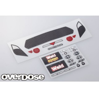 3Dグラフィックシリーズ Weld FR-S用グリル&エンブレムセット [OD2191b]]