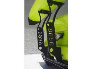 6666バックマウントウイングステー ブラック [AD-WS1]]