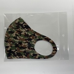 プリントマスク陸自(グリーン迷彩) [FUJ-98348]]