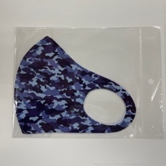 プリントマスク 海自(ブルー迷彩) [FUJ-98349]]