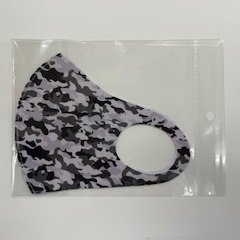 プリントマスク空自(グレー迷彩) [FUJ-98350]]