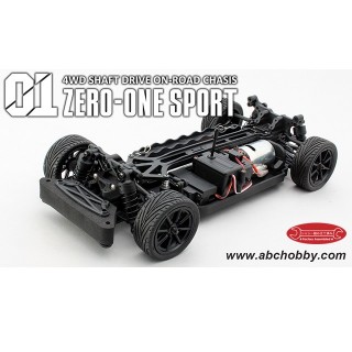 1/10電動ツーリングカー ゼロワンスポーツ ケンメリ2ドアHT2000GTX [ABC-40702]]