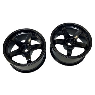 Nモデルver.3 HARD TYPE offset6 ブラック 2個入 [TDW-0610BK]]