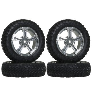 SPデュアル5本スポークホイール MiniZ4X4ジムニー用(GU) [MINI-Z4X4-D5-GU]]