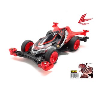 1/32 レーザーミニ四駆シリーズ No.2 ジャドーエース(VZシャーシ) [19802]]