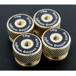 ブラスセッティングウエイト10g(4pcs) [0614-FD]]