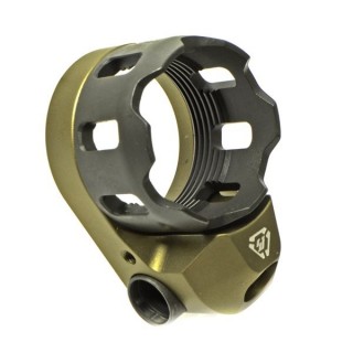 SIタイプTRIBUSキャッスルナット&エンドプレートセット FDE [KW-KU-SI-16-FDE]]