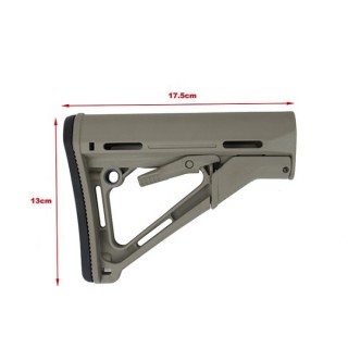 TMC CTストック ラバーパッド付 リアルマーキング/FDE [TST-TMC-CTR-DE]]