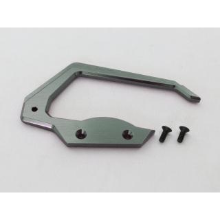 10PX用アルミハンドル ガンメタ [ART2724]]