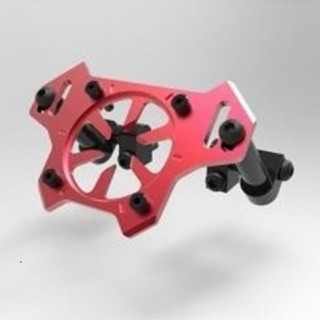 バックマウントプレートV2 YD-2(イェーガー対応)レッド 30mm用 [ART2487]]