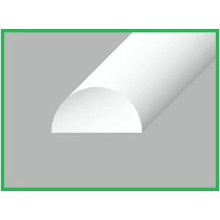 【アウトレット品】 エバーグリーン プラボウ ハーフラウンド 直径 1.5 [70EG241]]]