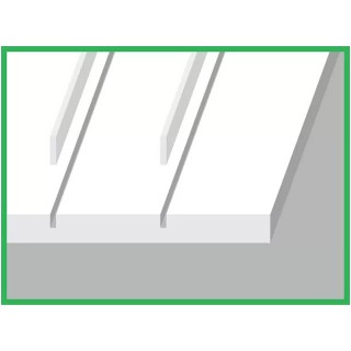 【アウトレット品】 エバーグリーン プラシート メタルルーフィング 1.0 厚 3.2 幅 [70EG4530]]]