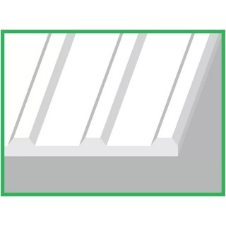 【アウトレット品】 エバーグリーン プラシート バテン 1.0 厚 3.2 幅 [60EG4544]]]