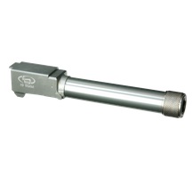 マルイG19用StormLakeアルミアウターバレル 14逆ネジSV 新SRシステム仕様 [DET-OB-TM45ASV]]