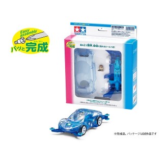 ビギナーズミニ四駆シリーズ No.1 ドッグレーサー(ブルー/ライキリ) [17901]]