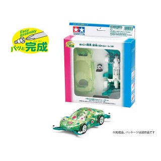 ビギナーズミニ四駆シリーズ No.3 パンダレーサー(グリーン/ライキリ) [17903]]