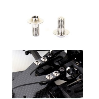 ZeroPlayチタン製ビス3x6mm(4個) [TI-0306]]