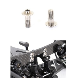 ZeroPlayチタン製ビス3x8mm(4個) [TI-0308]]