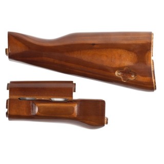 SVOBODA AKMリアルウッドハンドガード&ストック マルイAKMガスブローバック用 [BAS-97212]]