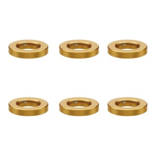 M3 アルミカラー φ5.5×3×1.0t(ゴールド) 6pcs [SGX-910G]]