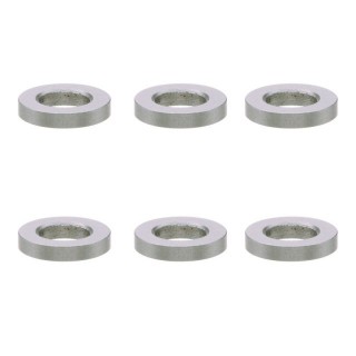 M3 アルミカラー φ5.5×3×1.0t(シルバー) 6pcs [SGX-910S]]