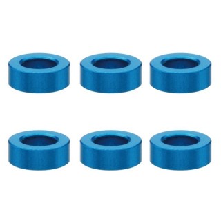 M3 アルミカラー φ5.5×3×2.0t(ライトブルー) 6pcs [SGX-920TB]]