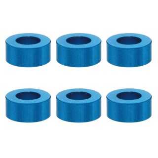 M3 アルミカラー φ5.5×3×2.5t(ライトブルー) 6pcs [SGX-925TB]]