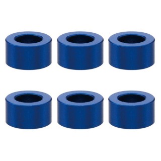 M3 アルミカラー φ5.5×3×3.0t(濃ブルー) 6pcs [SGX-930BY]]
