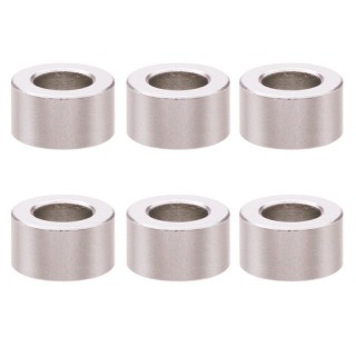 M3 アルミカラー φ5.5×3×3.0t(シルバー) 6pcs [SGX-930S]]