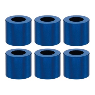 M3 アルミカラー φ5.5×3×5.0t(濃ブルー) 6pcs [SGX-950BY]]