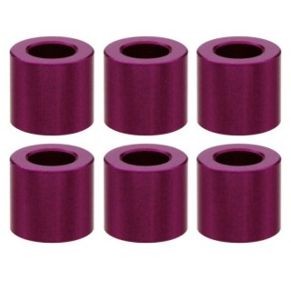 M3 アルミカラー φ5.5×3×5.0t(パープル) 6pcs [SGX-950P]]