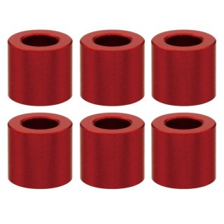 M3 アルミカラー φ5.5×3×5.0t(レッド) 6pcs [SGX-950R]]