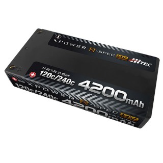 XPOWER R-SPEC Li-HV 7.6V 4200mAh 120C/240C [XPRHV4200S]]