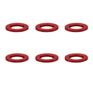 M3 アルミカラー φ5.5×3×0.5t(レッド) 6pcs [SGX-905R]]