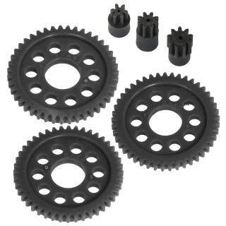 スペアギヤセット(スパー3/ピニオン3)3673/3674/3675用 [EG-3673U-RG]]
