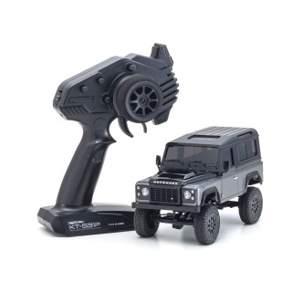 MX-01 ランドローバー ディフェンダー 90 オートバイオグラフィー(コリスグレー / サントリーニブラック) レディセット(クローリングカー ミニッツ4×4シリーズ)